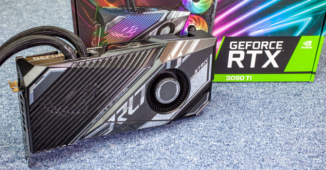 ASUS GeForce RTX 3090 Ti STRIX LC Liquid Cooled Review 2022