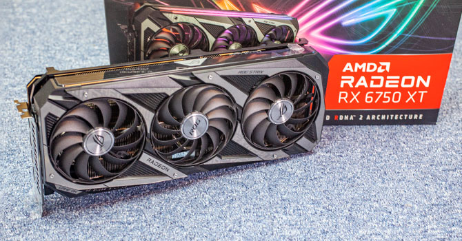 ASUS Radeon RX 6750 XT STRIX OC Lets Review
