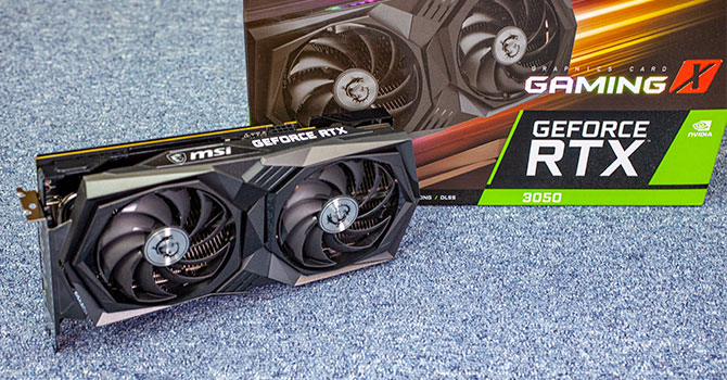 MSI GeForce RTX 3050 Gaming X Review 2022
