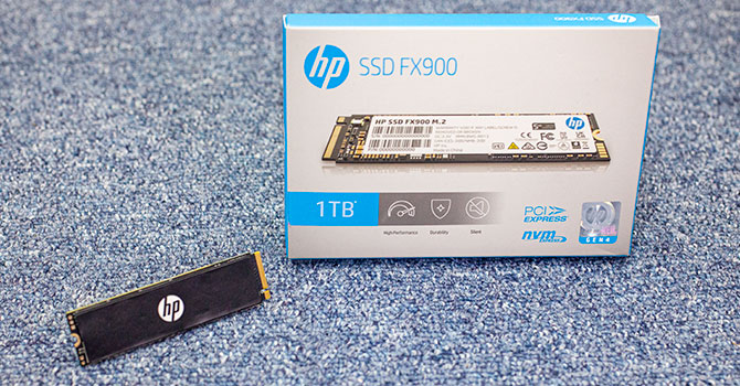 Review 2022 - HP FX900 1 TB M.2 NVMe SSD