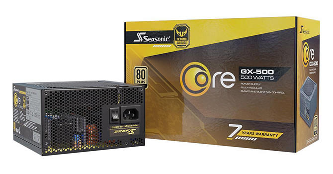 Seasonic Core GX Series 500 W Review 2022