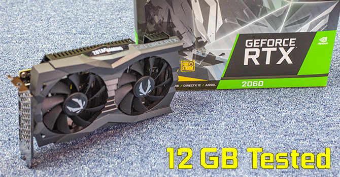 NVIDIA GeForce RTX 2060 12GB Review 2022